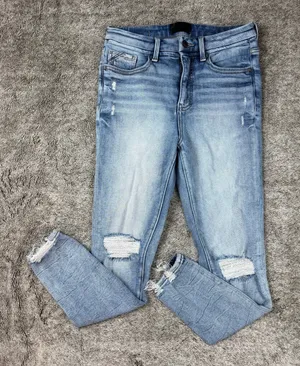 Buckle Black Ankle Skinny Jeans Womens 26 thumbnail 1