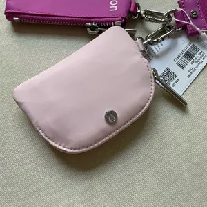 Lululemon Dual Pouch Wristlet - Pow Pink Tone/Flush Pink thumbnail 3