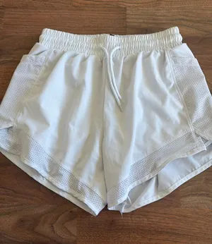 White Workout Shorts Size XS thumbnail 1
