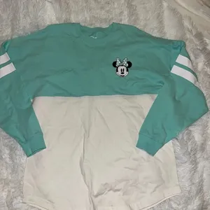 Disney Minnie Mouse Long Sleeve Spirit Jersey Style size Medium (8/10) Varsity thumbnail 2