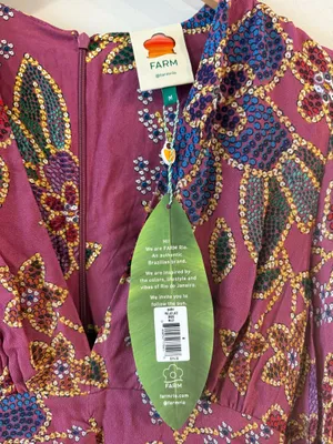 NWT Farm Rio Frilled Lace Mini Dress thumbnail 7