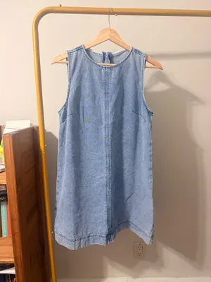Denim Dress Forever 21 thumbnail 3