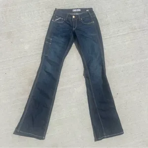 25L rebar Durastretch Riveter midrise boot cut jeans thumbnail 1