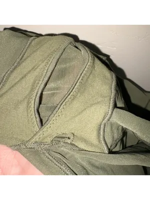 Popilush Shaping Maxi Dress Size XS Olive Green Square Neck Sleeveless thumbnail 7
