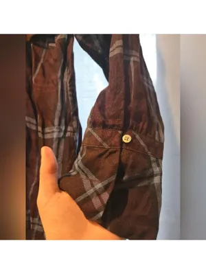 Loft Plaid Blouse thumbnail 3