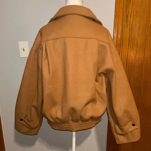 Strut & Bolt oversized coat caramel brown size S‎ NWT thumbnail 3