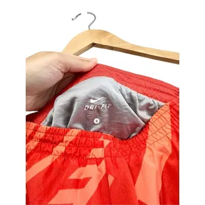 Nike Dri-FIT Running Shorts Red Orange Geometric Graphic Print Size Small thumbnail 5