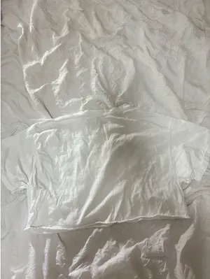 UCF Knights White Cropped Tee Size L thumbnail 2