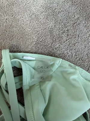 Calia Mint Green Criss Cross Bikini Top XS thumbnail 4