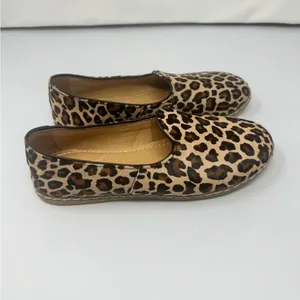 Charix Leopard Slip Ons 38 Brown Size 8 thumbnail 4