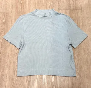 Aritzia Babaton Soft Rib Mock Neck Short Sleeve Top thumbnail 1