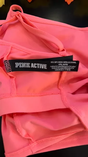 PINK Victoria's Secret Sports Bra Pink thumbnail 3