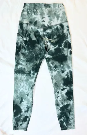 Lululemon Align Pocket Legging + Flow Y Bra Matching Set – Diamond Dye Smoked Spruce – 4 thumbnail 8