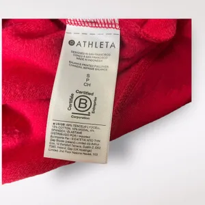 Athleta Red‎ Chakra Floral Balance Pullover Sweatshirt Size S thumbnail 6