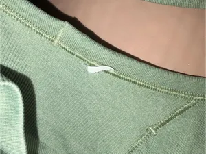 Lululemon Ribbed Sage Green Scoop Neck Tank Top with Built in Bra thumbnail 6