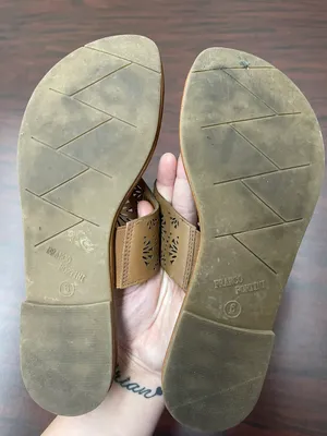 Franco Fortini Brown Sandals Size 6 thumbnail 2