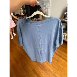 Lululemon All Yours Cotton T-Shirt blue women's 16 thumbnail 2