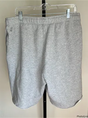 Aritzia TNA Cozy Mega Grey Shorts Large thumbnail 2