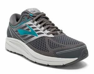 Brooks Addiction 13 Running Sneakers Shoes Lace Up Athletic Gray Blue 8 Wide thumbnail 1