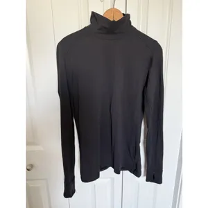 Lululemon Ready to Rulu Turtleneck Pullover Long Sleeve Shirt Top Black Size 6* thumbnail 4