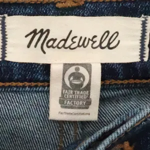 Madewell The Perfect Vintage Jean Womens Size 26 Dark Wash High Rise Denim Mom thumbnail 3