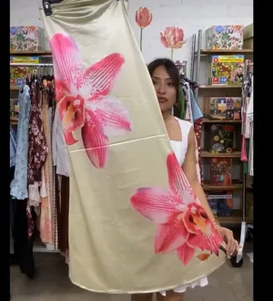 Boutique 9 Cream Pink Asymmetrical Maxi Dress thumbnail 1
