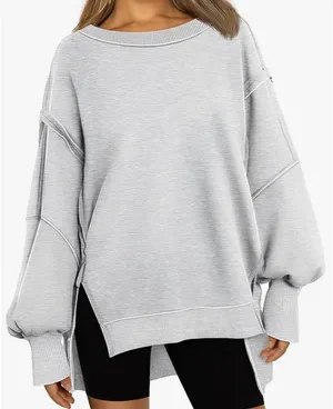 Amazon Womens Oversized Crewneck Sweatshirt thumbnail 2