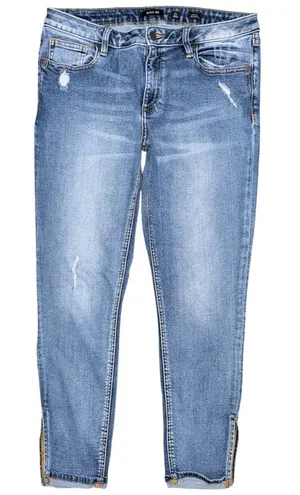 MISS ME Jeans Ankle Skinny Women’s 30 x 26.5 Distressed Medium Wash Split Hem thumbnail 1