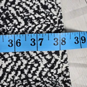 Lands End Sleeveless‎ Ponte Pencil Dress Black White Patterned Career Casual 2 thumbnail 9