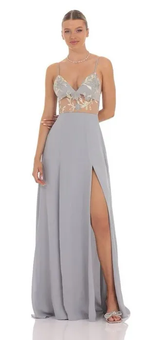 Lucy in the sky floral maxi dress small thumbnail 1