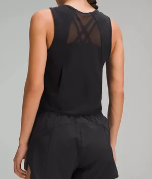 Lululemon Sculpt Cropped Tank - New Ith Tags - Black Size 12 thumbnail 7