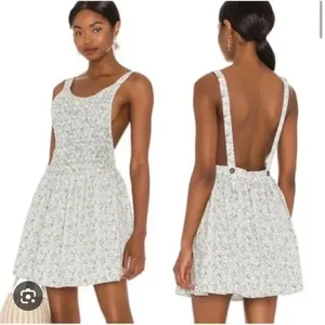Free People Women's Petunia Cotton Short All Mini Dress Tea Combo L NEW thumbnail 2