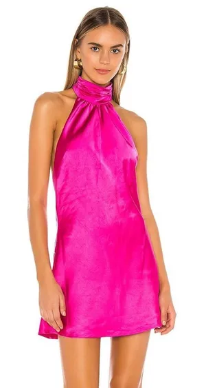 Lovers + Friends Vibrant Pink Mini Dress thumbnail 1