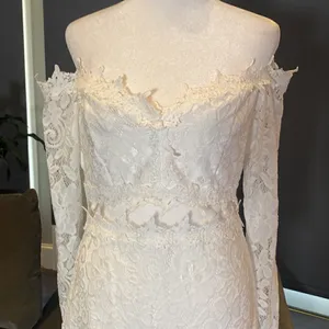 Women’s Long Sleeve Lace Dress with Sheer Areas Size L NWOT thumbnail 4