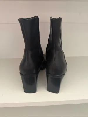 Gianni Bini Black Heeled Booties Size 8 thumbnail 2