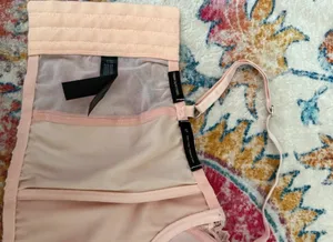 Urban Outfitters baby pink corset top thumbnail 3