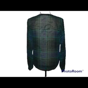 ✨ A New Day Women's Long Sleeve Plaid Popover Blouse✨ thumbnail 4