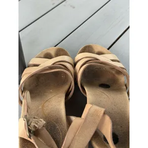 Dansko Tinsley Tan Nude Leather Strappy Clog Sandals Women Size 40 US 9 thumbnail 11
