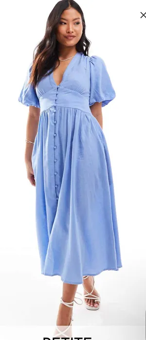 Nobody’s Chid Dress Blue Size 8 thumbnail 1
