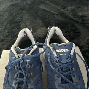 HOKA one one akasa blue athletic lace up shoes sneakers women’s 9.5 thumbnail 8