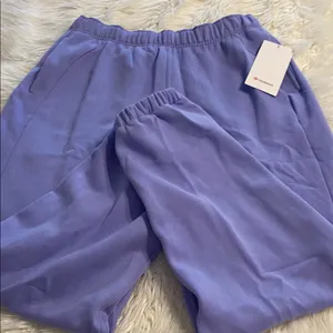 Lululemon Athletica Lavender Scuba MR Oversized Jogger Regular size L brand new thumbnail 12