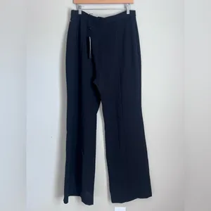 NWT Black‎ Halo Wide Leg Isabella Pant $295 Size 14 Black thumbnail 4