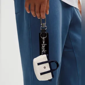 Lululemon Daily Multi-Pocket Nano Canvas Tote Bag / Bag Charm /Keychain thumbnail 4