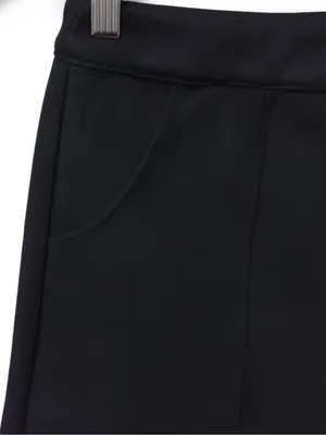 Lulu's | NWOT Black with Front Patch Pockets A-Line Mini Skirt (size S) thumbnail 5