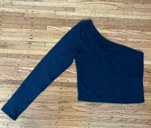 Abercrombie One Shoulder Top With Cutout thumbnail 3