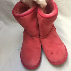 Mini UGG Pink Boots Size: 6 thumbnail 2