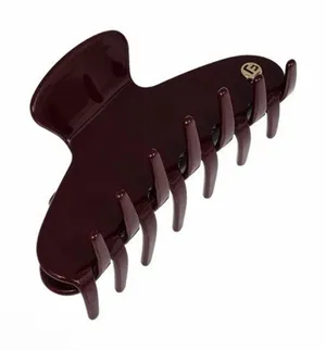 L. ERICKSON Monet Claw Clip Maroon NWT $32 thumbnail 1