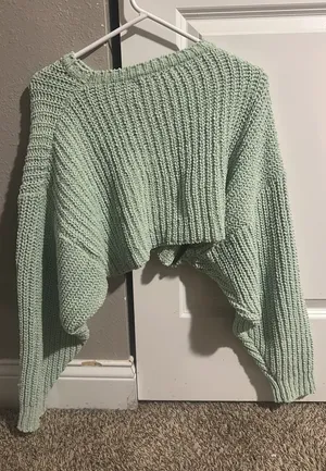 Altar'd State Cropped Sweater thumbnail 1