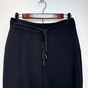 SPANX AirEssentials Womens Tapered Jogger Pants Size M Black Drawstring‎ Pockets thumbnail 2