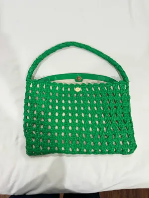Vince Camuto Green Leather Shoulder Bag thumbnail 2